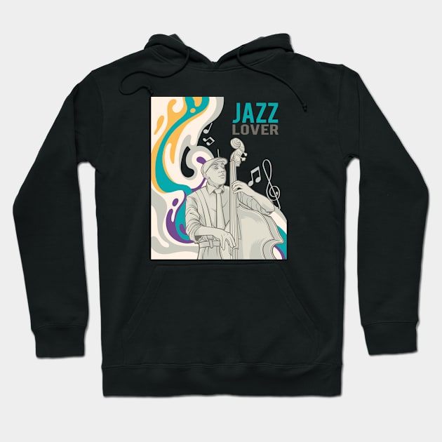 Jazz Lover Gifts Ideas Hoodie by SpaceManSpaceLand